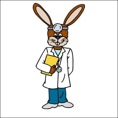 400x400 Bunny Clipart Doctor 3112289