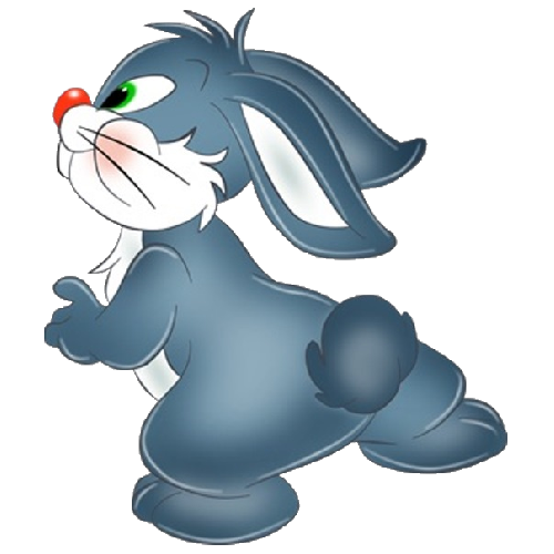 500x500 Baby Bunny Cartoon Clipart 4 Encanto De Animais