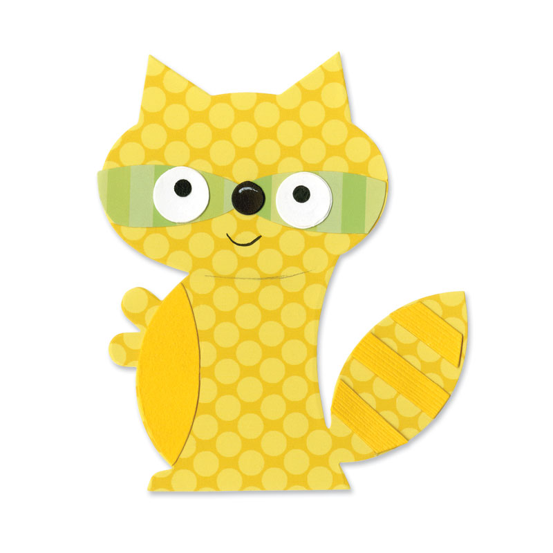 800x800 Sizzix Raccoon Bigz Die