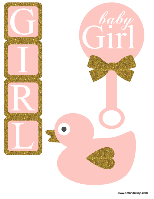 500x647 Collection Of Gold Baby Rattle Clipart High Quality, Free