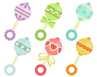 340x270 Rattle Clipart Etsy