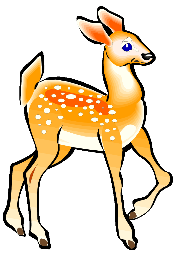 750x1055 Cute Baby Deer Clipart Free Images 3 3