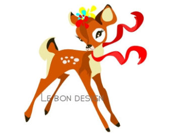 340x270 Deer Baby Bambi Clip Art Clipart Panda