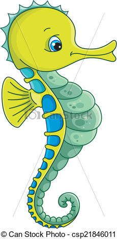 230x470 Clipart Of A Seahorse Free Download Clip Art