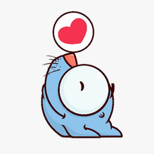 500x500 Cartoon Baby Seals, Cartoon, Small Posters, Seal Png Image