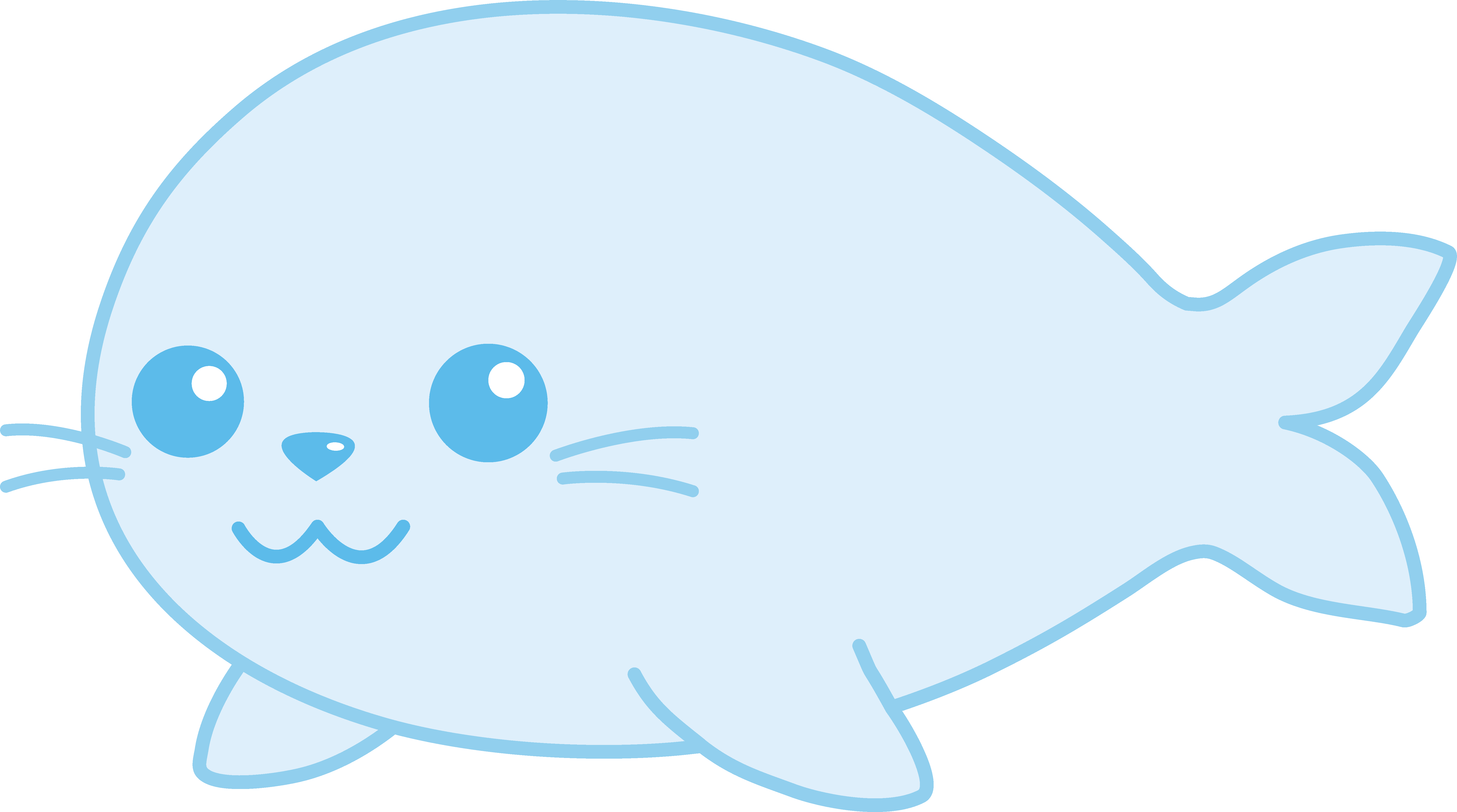 6578x3668 Baby Blue Seal