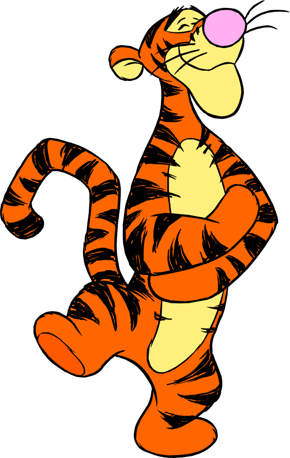 591x933 Tigger clipart Tigger006.gif