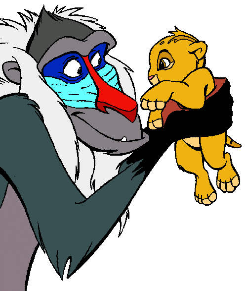 500x587 Lion King Re Told In Clip Art