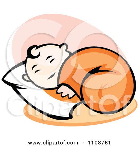 450x470 Clipart Of A Blue Floral Doodle Baby Carriage And Newborn Text