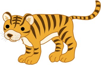 340x220 Tiger Clip Arts Clipart Collection
