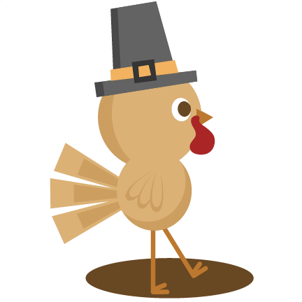 432x432 Cute Turkey Clipart