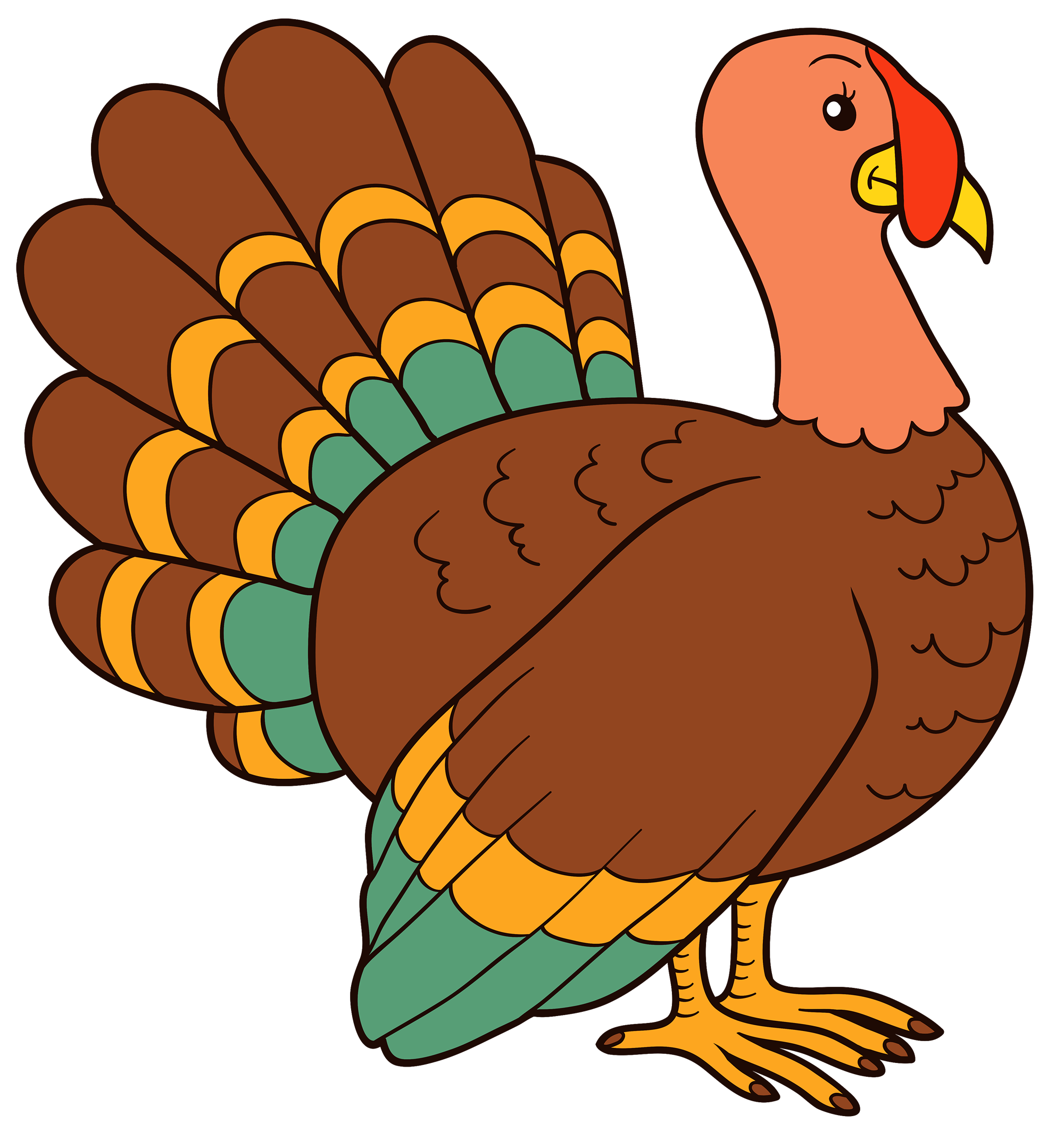 2000x2158 Turkey Clipart