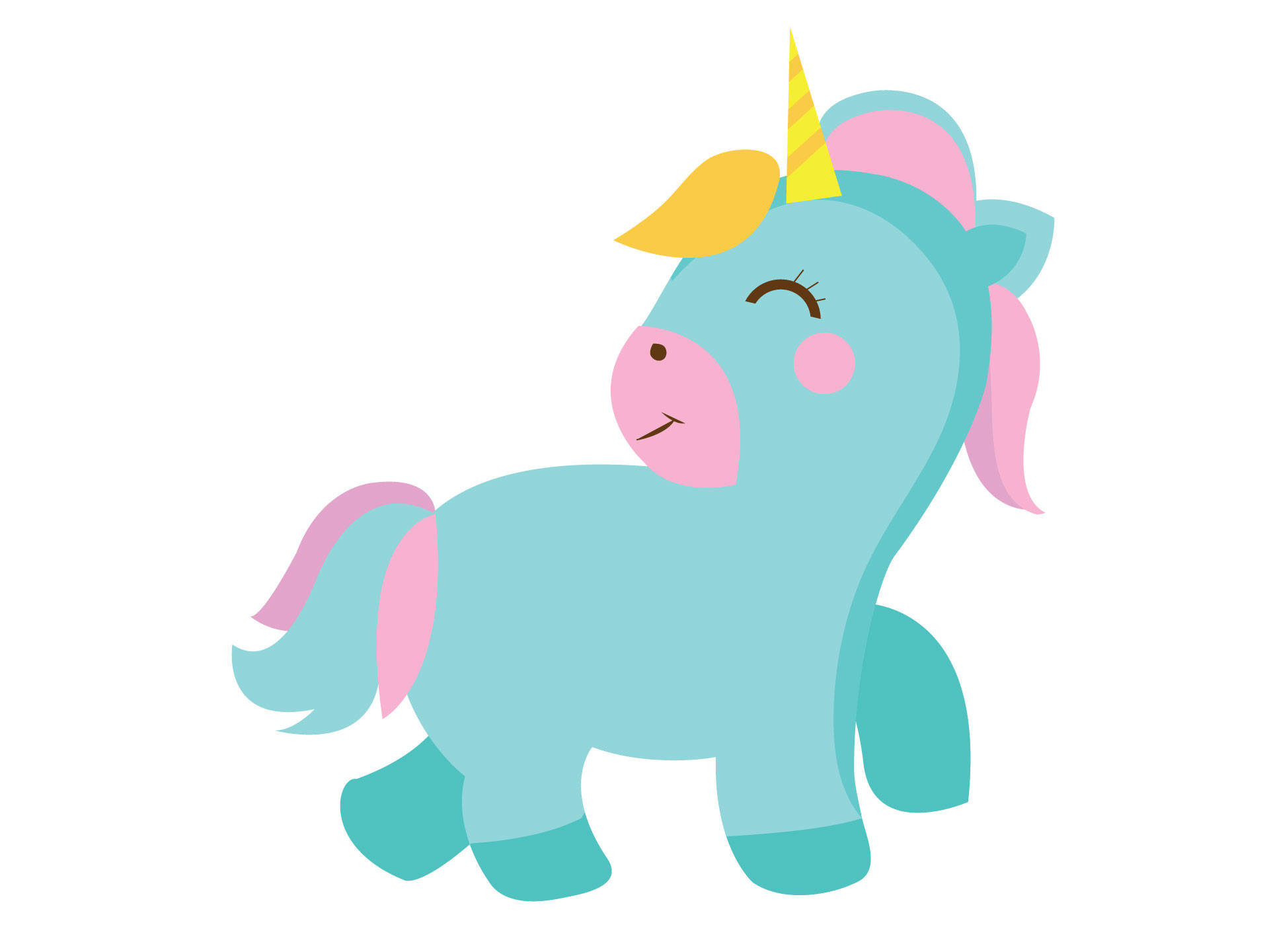 1920x1440 80% Off Sale Pink Baby Unicorn Svg Girly Sticker Clipart Diy