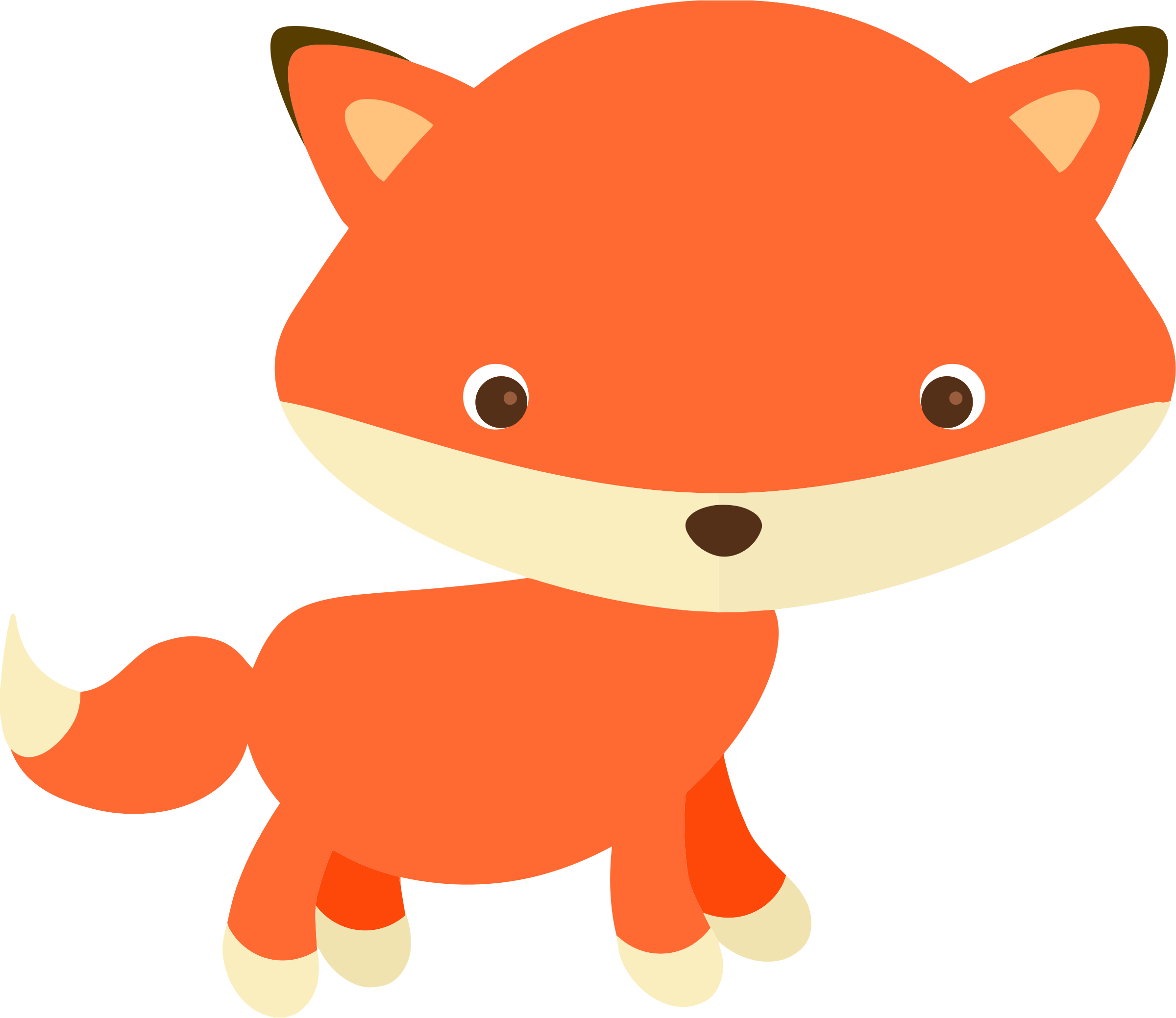 2400x2078 Top 89 Red Fox Clip Art