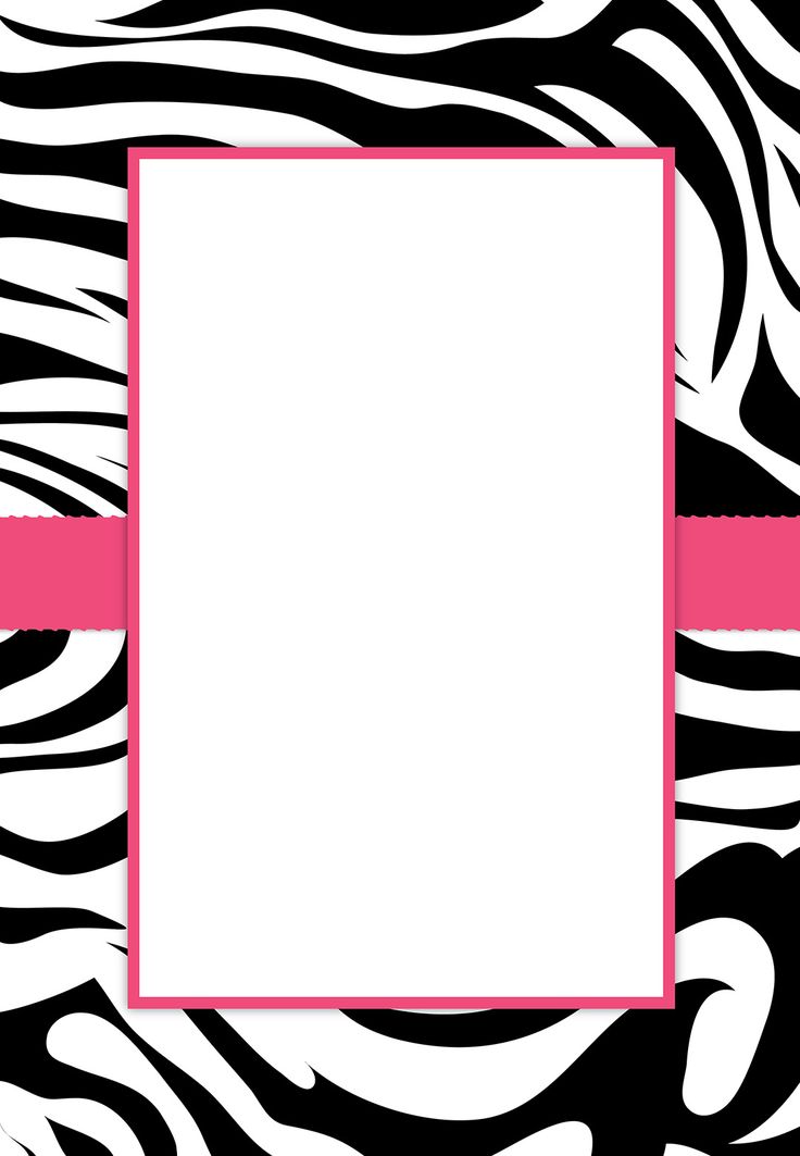 736x1063 Zebra Frame Clip Art 101 Clip Art