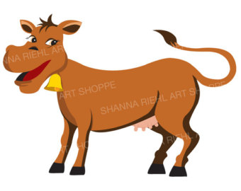 340x270 Watercolor Farm Animals Clipart Farm Clip Art