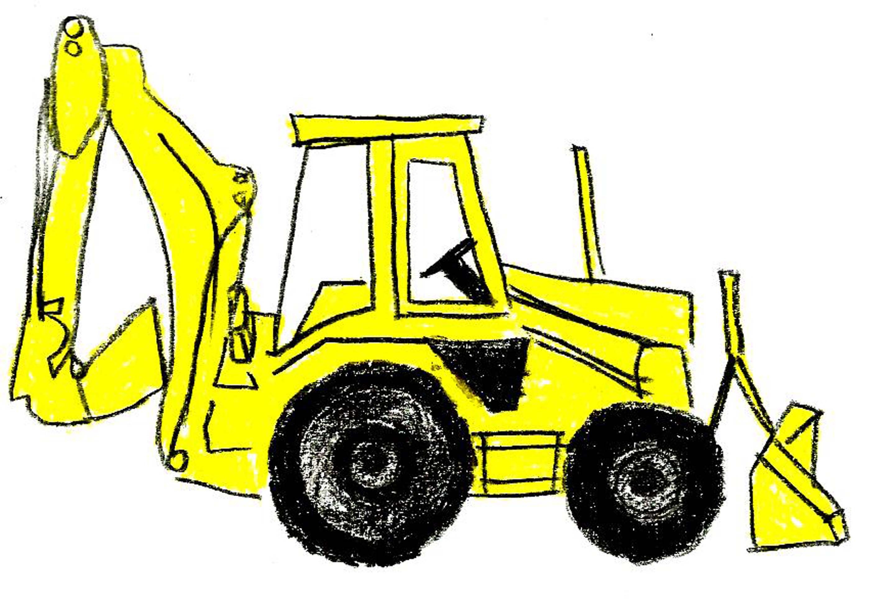 2880x1945 Fresh Backhoe Clipart Design