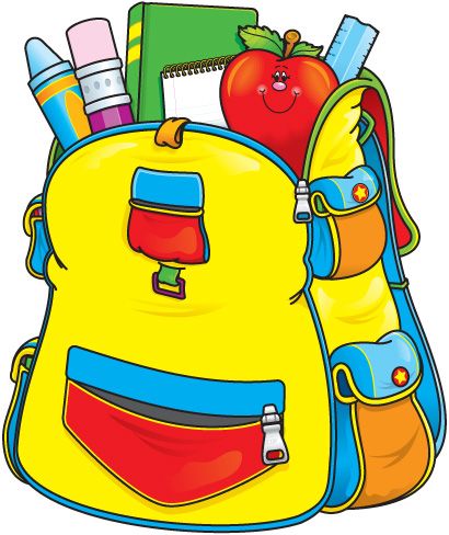 410x488 Backpack Clipart School Backpack Clipart Free Clipart Images