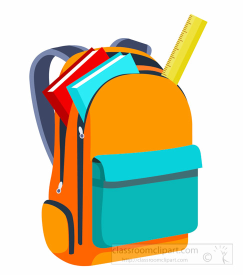 Backpack Clipart at GetDrawings | Free download