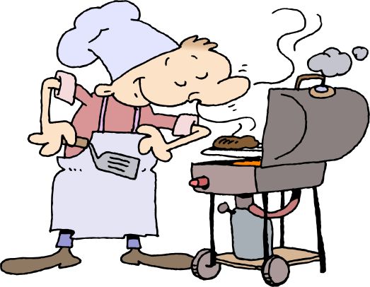523x406 Barbecue Clipart Backyard Bbq