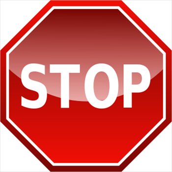350x350 Stop Sign Clip Art Free Free Collection Download And Share Stop
