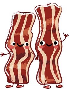 236x298 Digital Download Clipart Breakfast Treats, Bacon Food, Bacon
