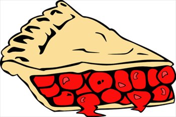 350x234 Free Cherry Pie Clipart