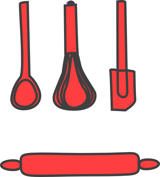 540x596 Bakery Red Clip Art
