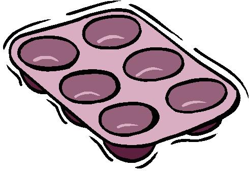 490x336 Baking Pan Clipart