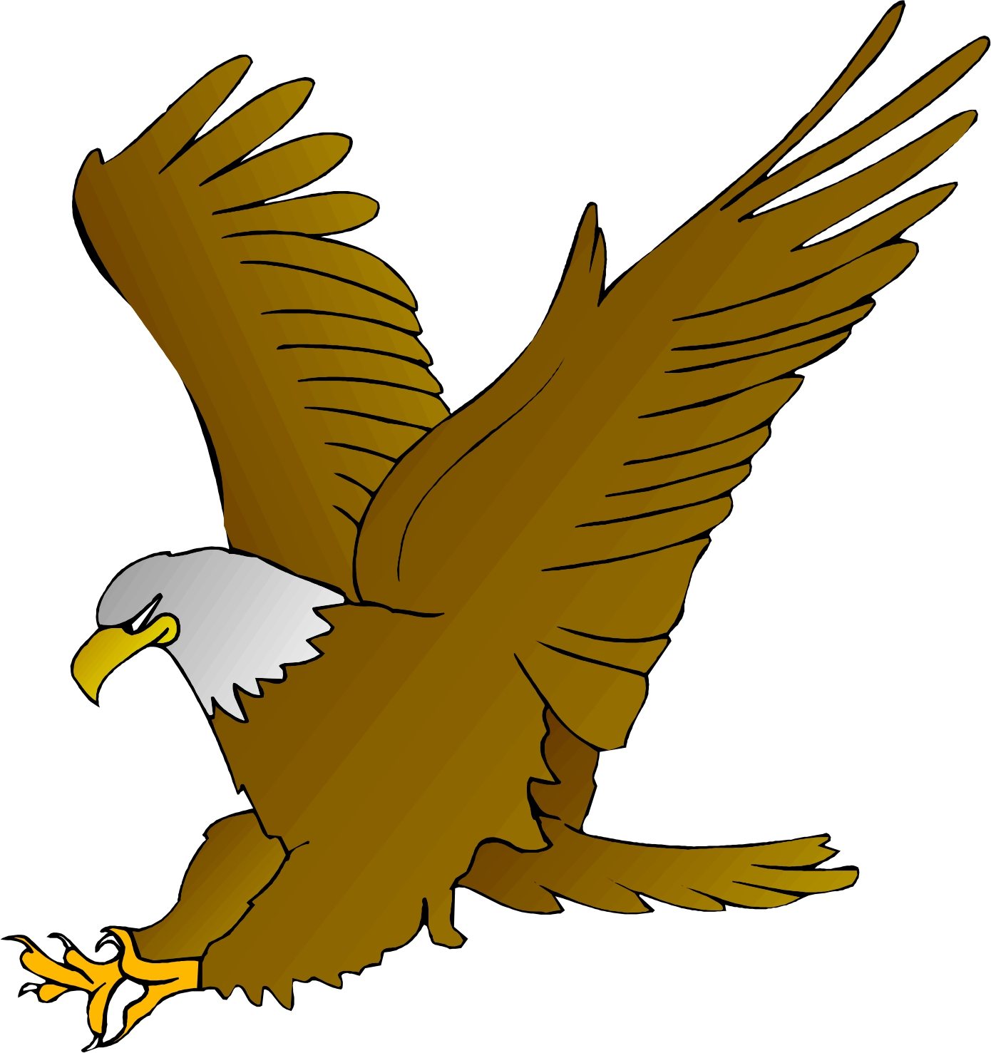 1390x1477 Clip Art Of Eagles Flying Images On Page 0 Yanhe Clip Art