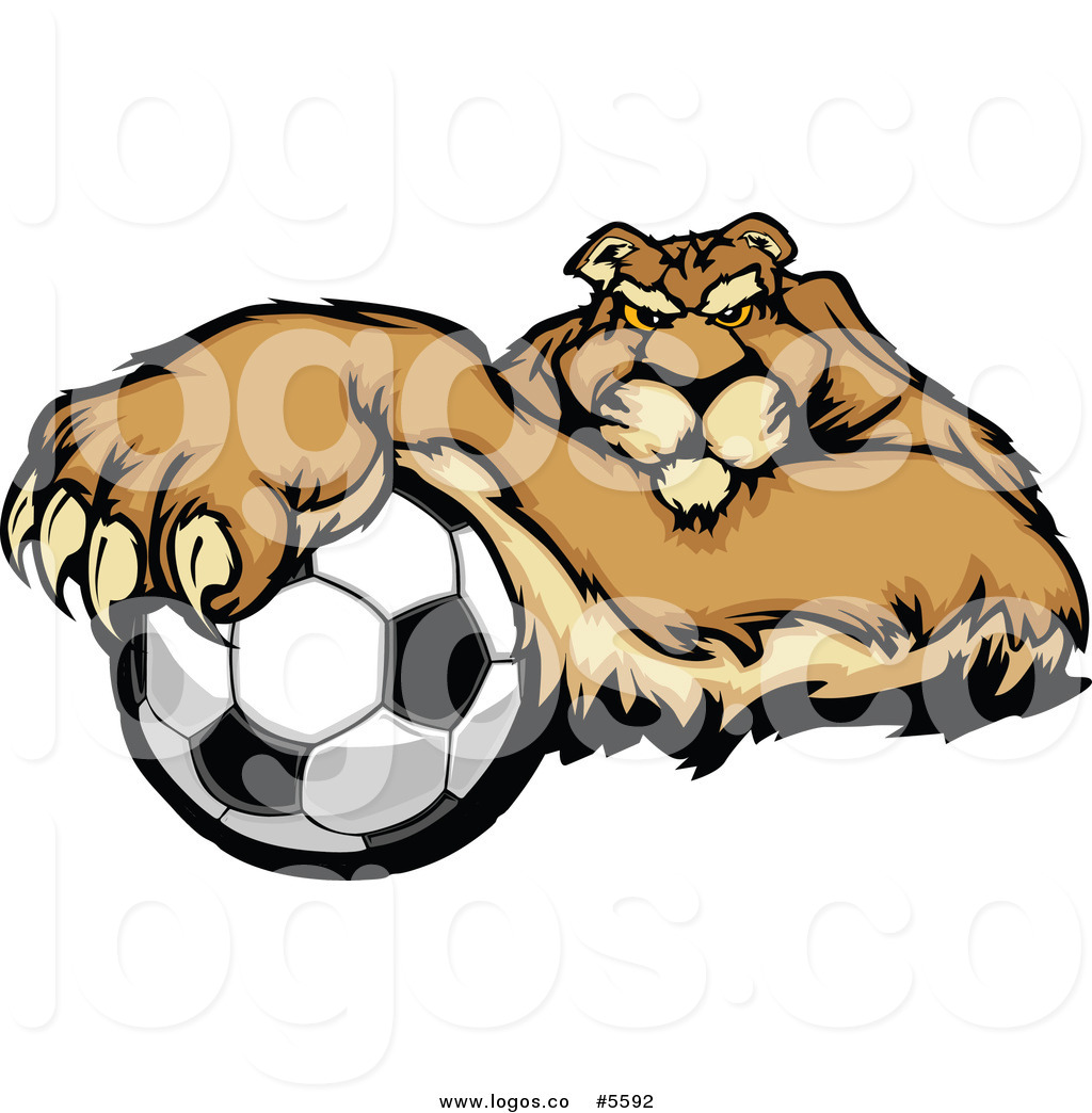 1024x1044 Royalty Free Vector Of A Logo Of A Mountain Lion Puma Resting
