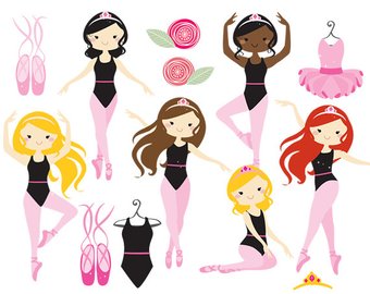 340x270 Ballerina Clipart Vector Ballerina Clipart African American