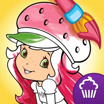 358x358 Strawberry Shortcake Free Coloring Book App For Kids With Animals
