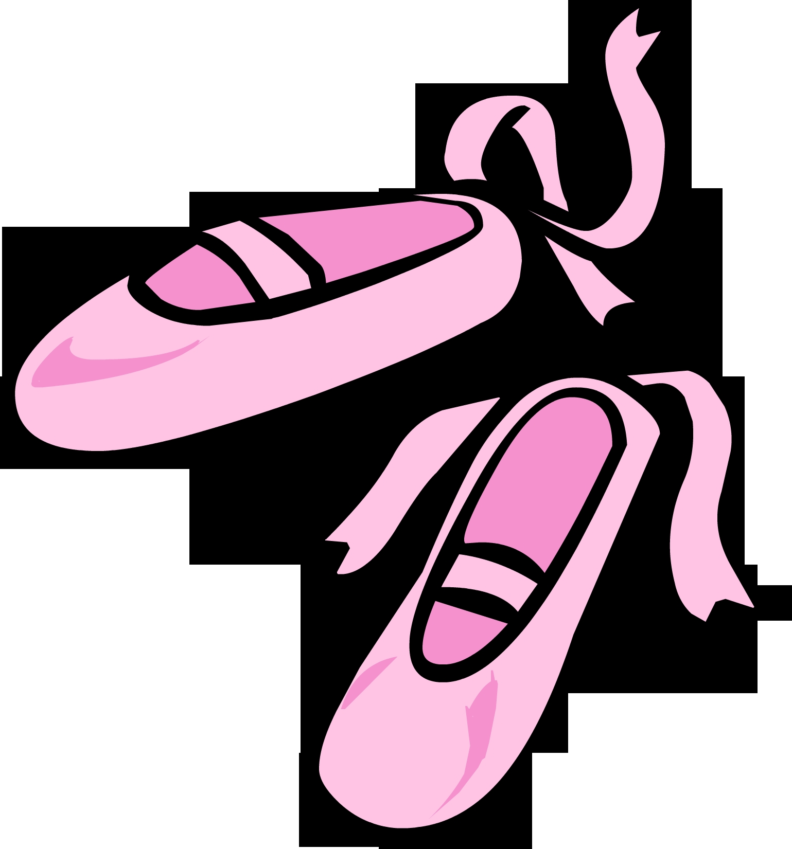 Ballerina Shoes Clipart at GetDrawings | Free download