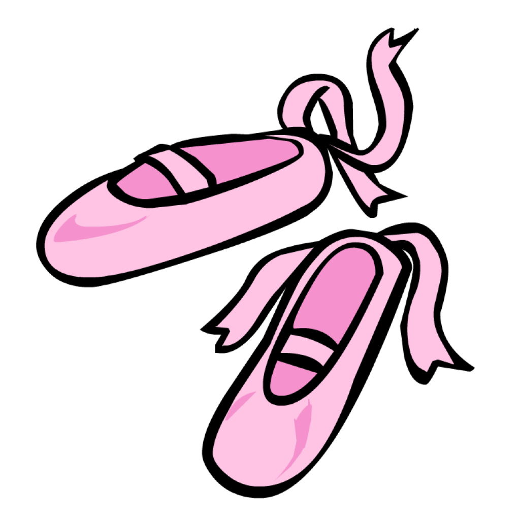 1024x1024 Ballet Shoes Clipart Moose Clipart