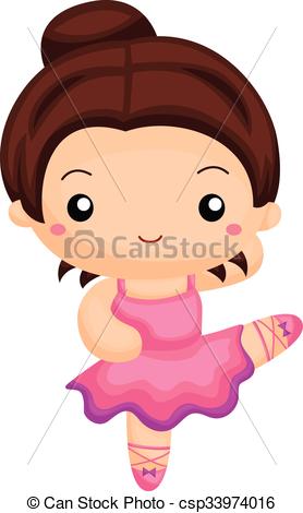 278x470 Girl Dancing Ballet Vector Clip Art