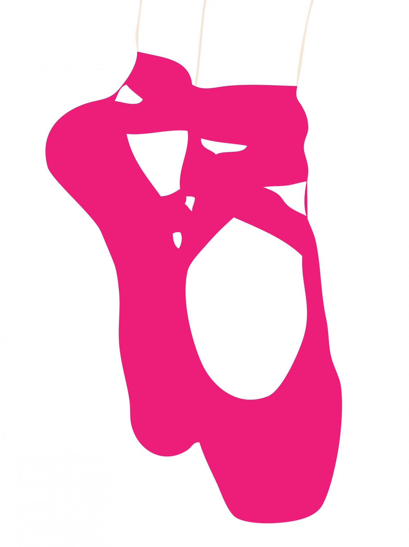 1436x1920 Ballet Shoes Hot Pink Clipart Free Stock Photo