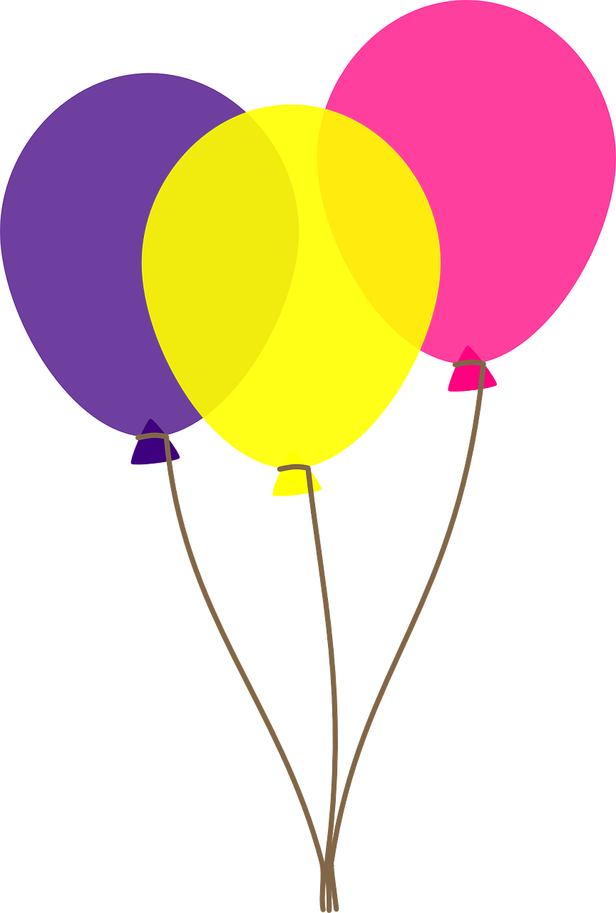 864x1280 Colorful Balloons Clip Art Clipart Panda