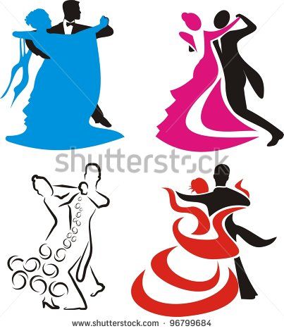 403x470 Ballroom Dancing Joy Clip Art