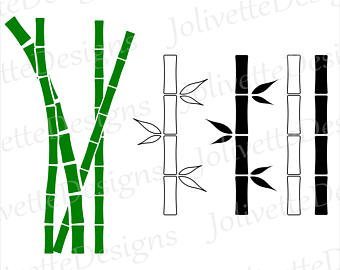 340x270 Bamboo Clipart Etsy