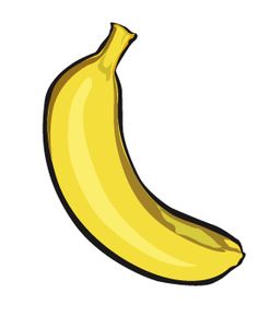 236x300 Awesome Banana Clipart Outline Working Outlines
