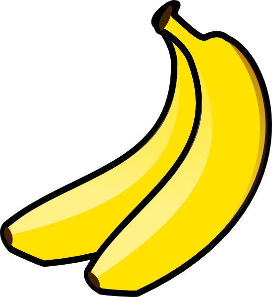 546x597 Image Of Bananas Clipart