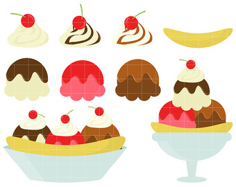 340x270 Banana Clipart Etsy