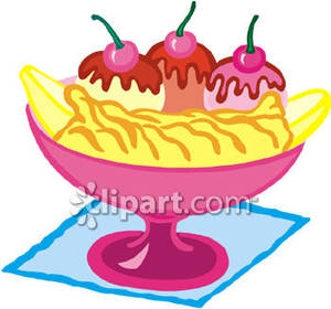 300x280 Fancy Banana Split