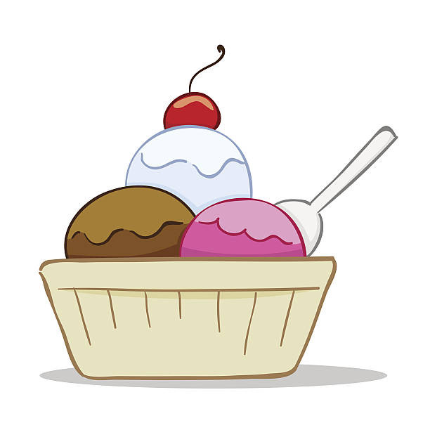 612x612 Unique Banana Split Clipart Royalty Free Bowl Ice Cream Clip Art
