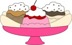 236x147 Banana Split Clip Art Food Clip Art And Silhouette