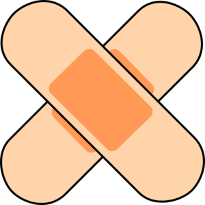 300x300 Pink Band Aids Clip Art