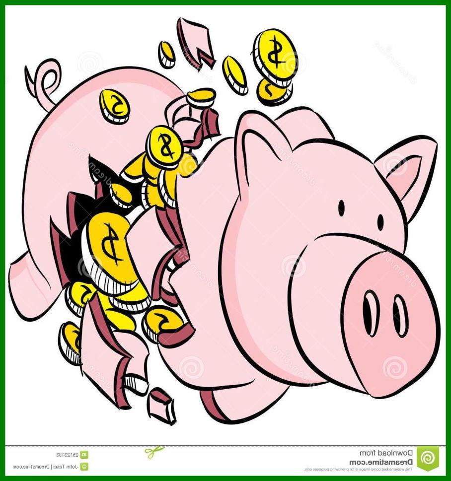 908x969 Eye Catching Broken Piggy Bank Clip Art Pictures Clip Art