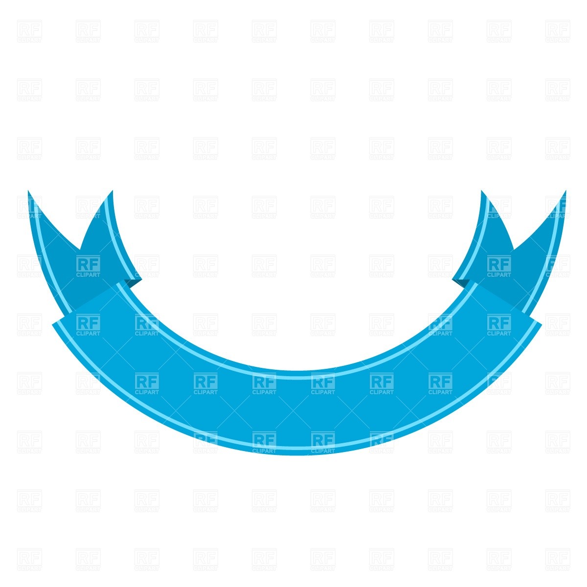 1200x1200 Semicircle Banner Free Vector Clip Art Image 597 Rfclipart