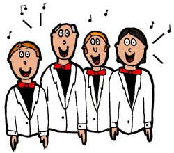 250x220 Barber Shop Quartet Clipart Panda